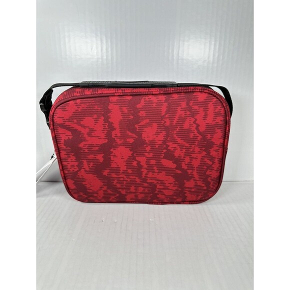 Nike Insulated Hard Shell Lunch Box 4L Red Black 9A2744-H24 NEW - Picture 2 of 7